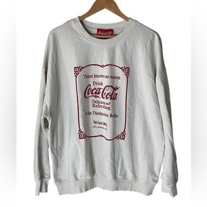 Coca Cola x Forever 21 Collab Graphic pullover Sweatshirts